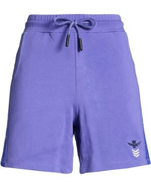Aeronautica Militare Shorts & Bermuda Shorts Cotton, Elastane - Blue