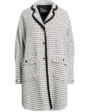 Herno Coat Cotton, Polyester, Polyamide, Acrylic, Viscose - Gray
