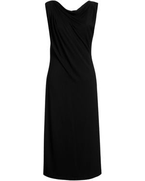 Alberta Ferretti Midi Dress - Black