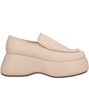 THEMOIRÈ Loafers Textile Fibres - Natural