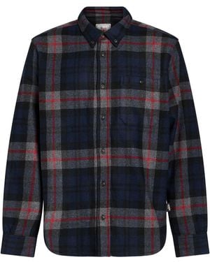 Woolrich Shirt Wool, Polyester, Polyamide - Blue
