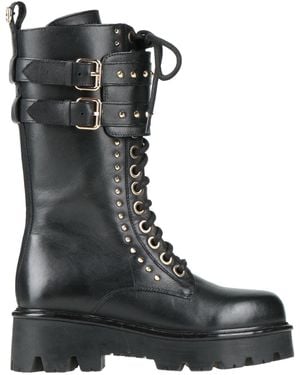 Twinset Ankle Boots Calfskin - Black
