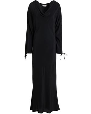 Ottod'Ame Maxi Dress Acetate, Silk - Black