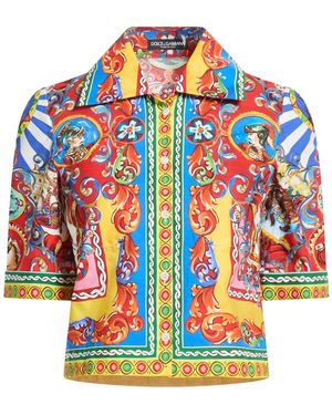 Dolce & Gabbana Shirts - Blue