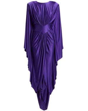 Alexandre Vauthier Vestido Largo - Morado