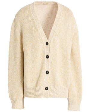 Massimo Alba Cardigan Cotton - Natural