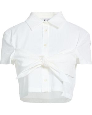 MSGM Camicia - Bianco