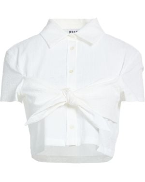MSGM Camisa - Blanco