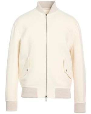 Eleventy Platinum Cream Jacket Wool, Cashmere - White