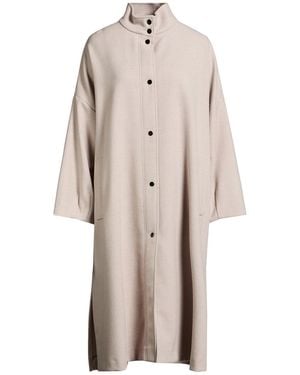 Kaos Light Coat Polyester, Viscose, Polyamide - Natural
