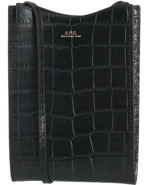A.P.C. Bolso Con Bandolera - Negro