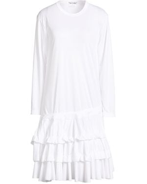 Comme des Garçons Mini Dress Polyester - White