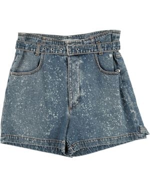 MSGM Denim Shorts - Blue