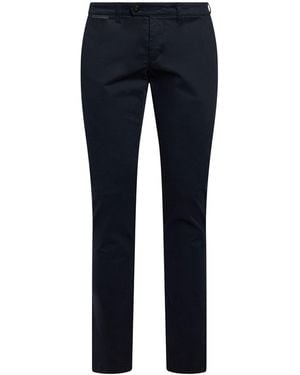 Eleventy Pants Cotton, Elastane - Blue