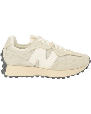 New Balance Sneakers Leather, Textile Fibers - Natural