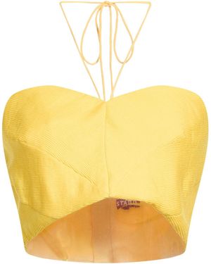 STAUD Top - Gelb