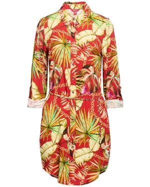 Guess Mini Dress Viscose - Red