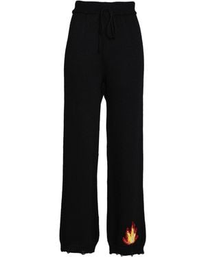DIMORA Pants Acrylic, Polyester - Black