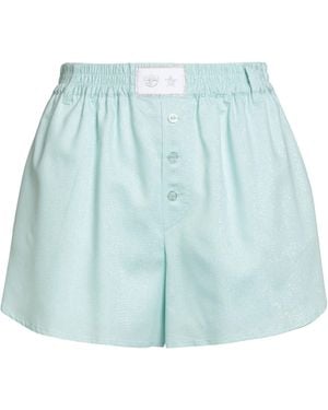 Chiara Ferragni Shorts & Bermuda Shorts Viscose, Polyamide - Blue