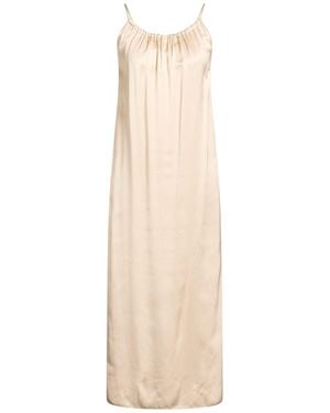 Peserico Maxi Dress Viscose - Natural