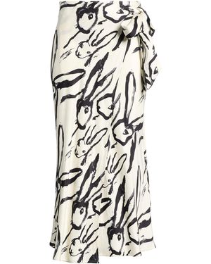 MSGM Midi-Rock - Weiß