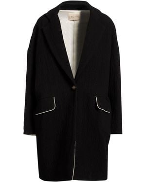 Balia 8.22 Coat Wool, Cotton, Polyamide, Metal Fiber - Black