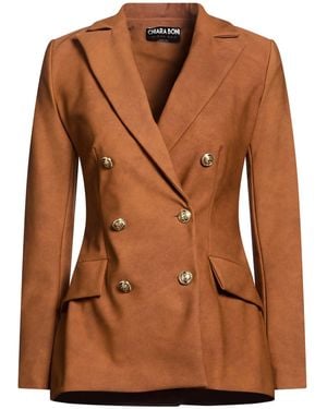 La Petite Robe Di Chiara Boni Blazer Polyamide, Elastane - Brown