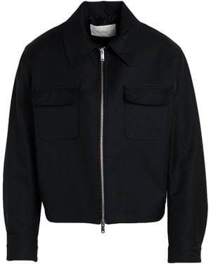 Second Layer Jacket Virgin Wool - Black