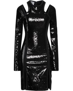 Moschino Mini Dress Polyester, Cotton, Elastane - Black