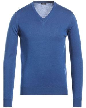 Retois Sweater Merino Wool - Blue