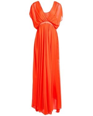 forte_forte Maxi Dress Silk - Red