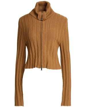 Alysi Turtleneck Mohair Wool, Polyamide, Merino Wool - Brown
