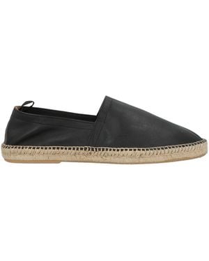 Lardini Espadrilles Leather - Black