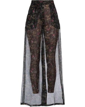 Max Mara Pants Silk - Gray