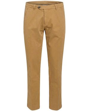 Roy Rogers Khaki Trousers Cotton, Elastane - Natural