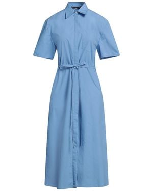 Department 5 Azure Midi Dress Cotton - Blue