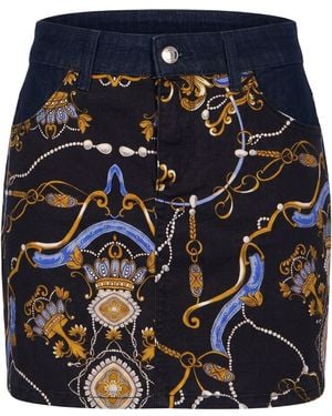 Liu Jo Denim Skirt Cotton, Elastane - Blue
