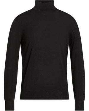 Canali Sweater Merino Wool - Black