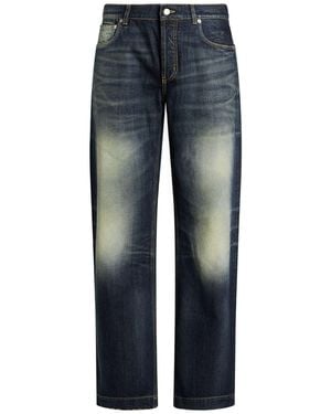 McQueen Jeans Polyester, Cotton - Blue