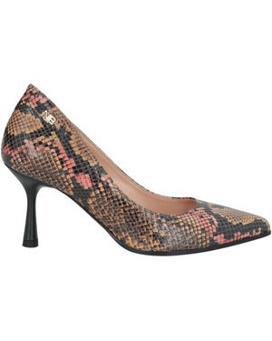 Norma J. Baker Steel Pumps Leather - Gray