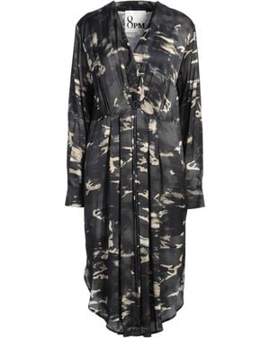 8pm Midi Dress Viscose - Black