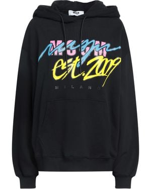 MSGM Sweatshirt - Schwarz