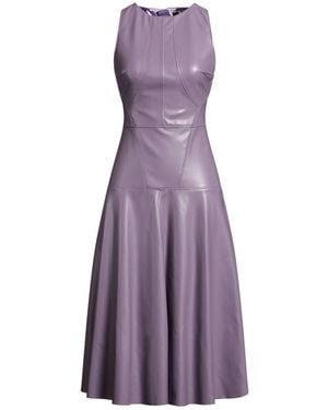 Elisabetta Franchi Midi Dress Polyester, Polyurethane - Purple