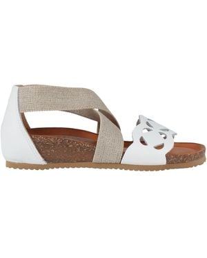 Igi&co Sandals Leather, Textile Fibres - Brown
