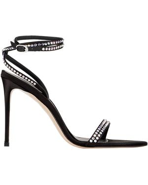 Le Silla Sandals Textile Fibres - Black