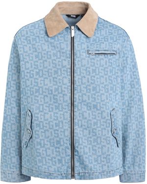 Gcds Denim Outerwear - Blue