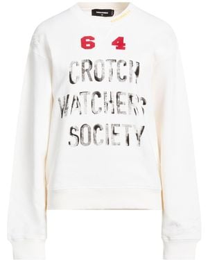 DSquared² Sweatshirt Cotton - White