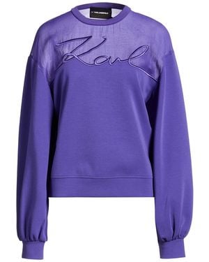 KARL LAGERFELD Sweatshirt - Blue