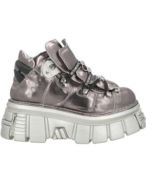 Vetements Ankle Boots Textile Fibers - Gray