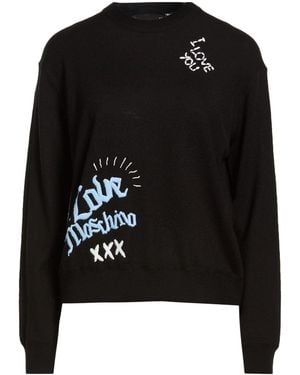 Love Moschino Pullover - Negro